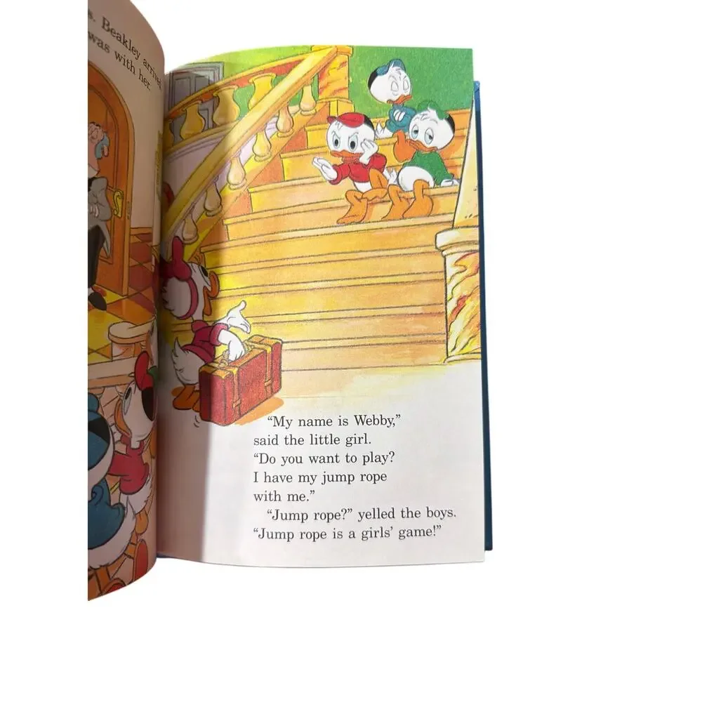 Disney's DuckTales Webby Saves the Day Wonderful World of Reading Hardcover Book